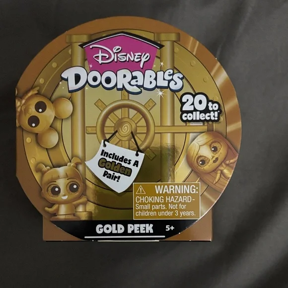 SOLD - Disney Doorables Gold Peek: Jack & Sally - Ultra Rare - NIB - Picture 4 of 5